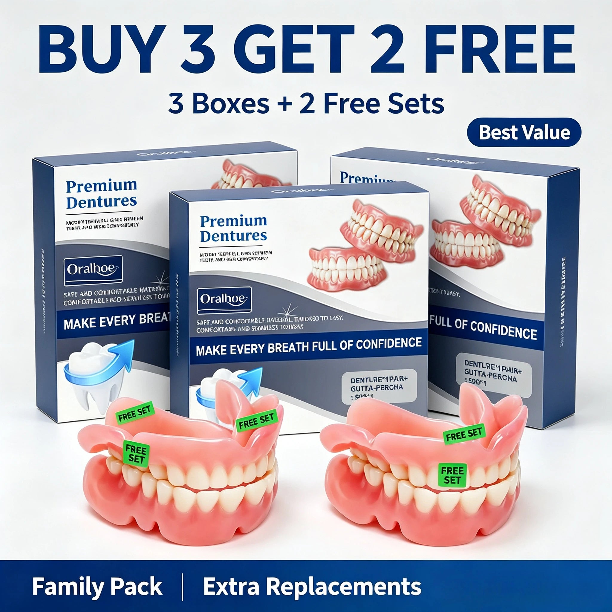 Full Arch Dental Implant Model for Patient Education and Practice - 7