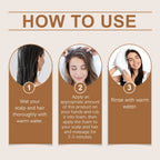 Batana Oil Hair Growth Shampoo and Repair Treatment