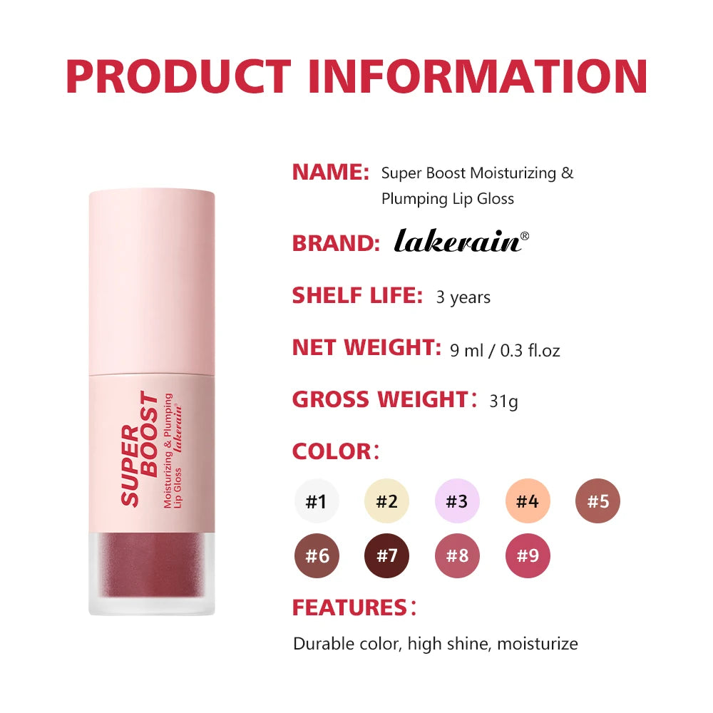 Hydrating and Plumping Mirror Shine Lip Gloss