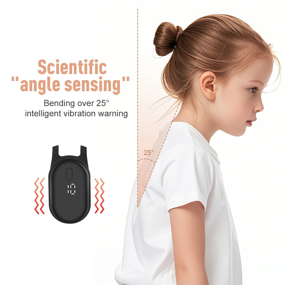Intelligent Vibration Posture Corrector with LCD Display - 22