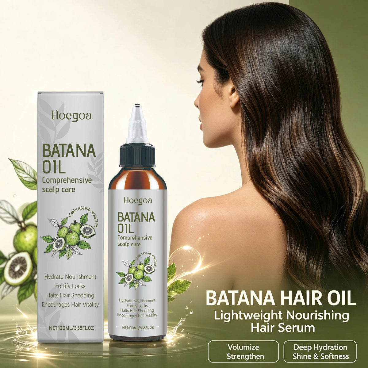 Batana Oil Nourishing Scalp and Hair Repair Serum