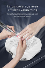 Professional Cordless Nail Dust Collector with Powerful Suction