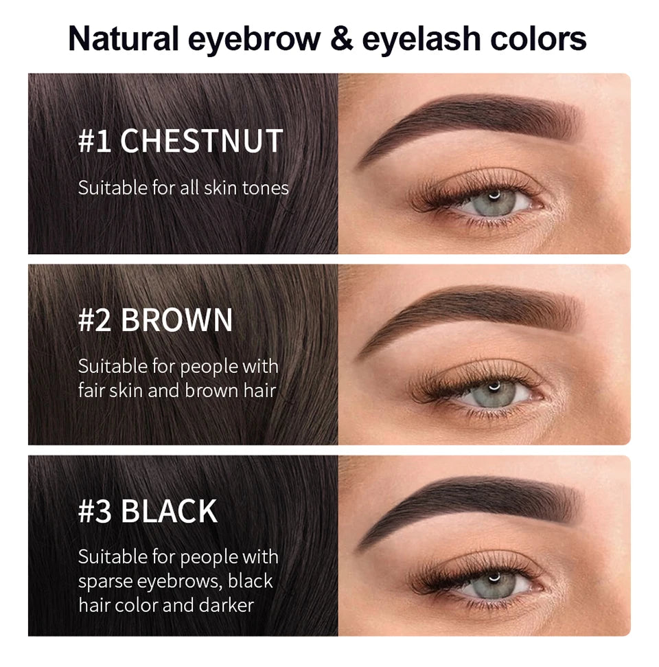 Professional 2-in-1 Eyelash and Eyebrow Tinting Kit
