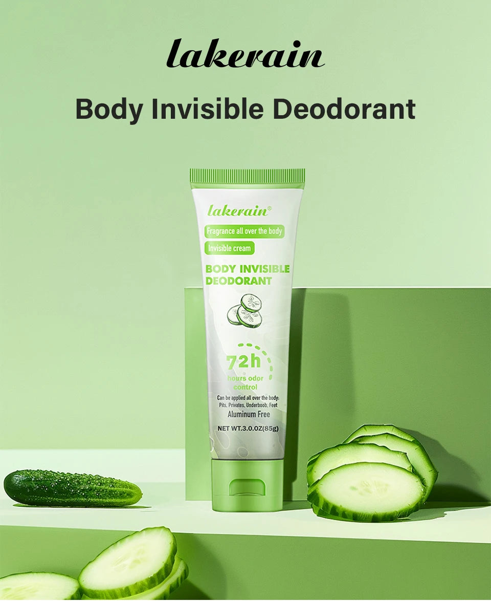 Long-Lasting Invisible Full Body Deodorant Cream - 7