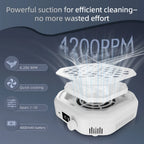Professional Cordless Nail Dust Collector with Powerful Suction
