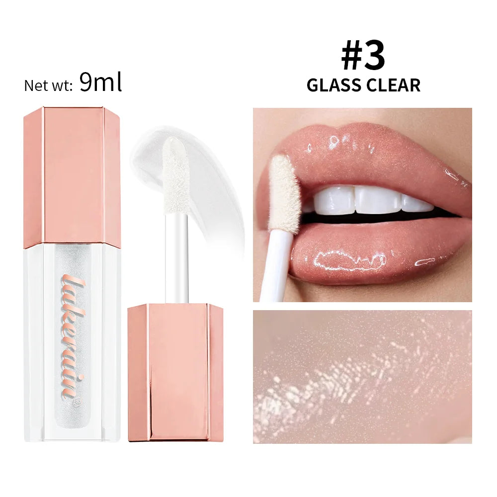 Moisturizing Shimmer Lip Gloss for Plump Hydrated Lips