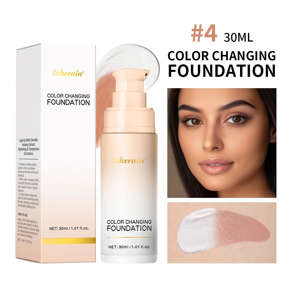 Color-Changing 4-in-1 Moisturizing Foundation with SPF 30 - 35