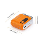 Portable Electric Dual-Head Shaver for Men with LED Display