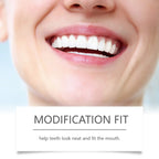 Cosmetic Denture and Cleaning Kit for Missing or Stained Teeth