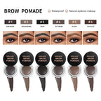 Waterproof Smudge-Proof Eyebrow Pomade Styling Cream