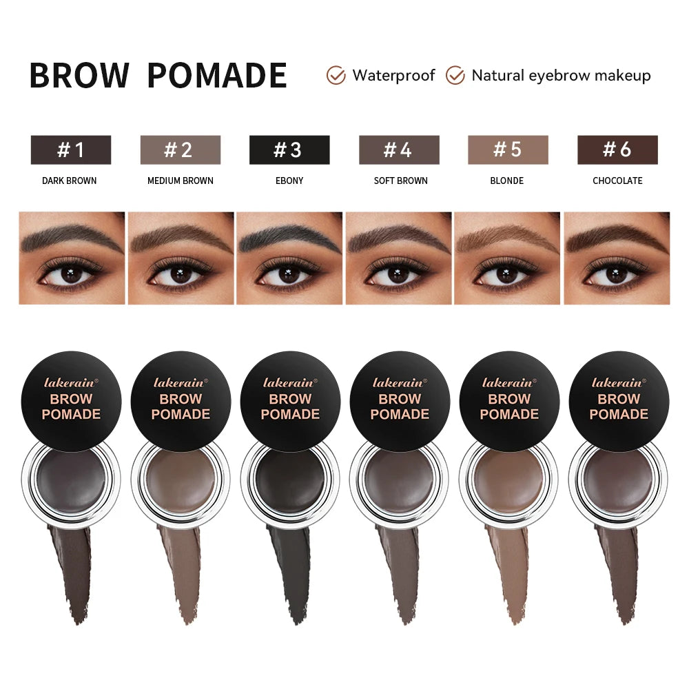 Waterproof Smudge-Proof Eyebrow Pomade Styling Cream