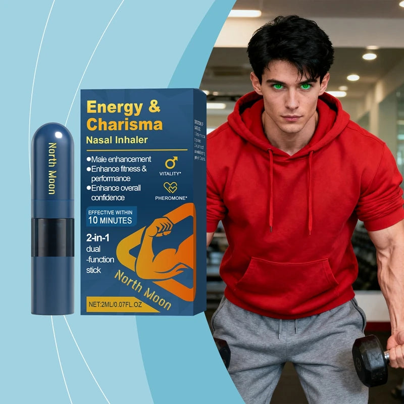 Men's Energy and Performance Boosting Nasal Inhaler