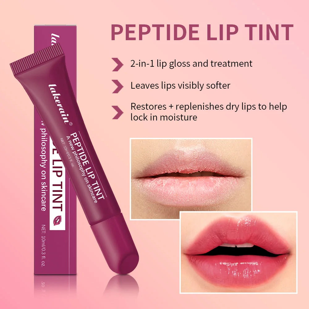 Hydrating Peptide Lip Tint for Plump and Glossy Lips