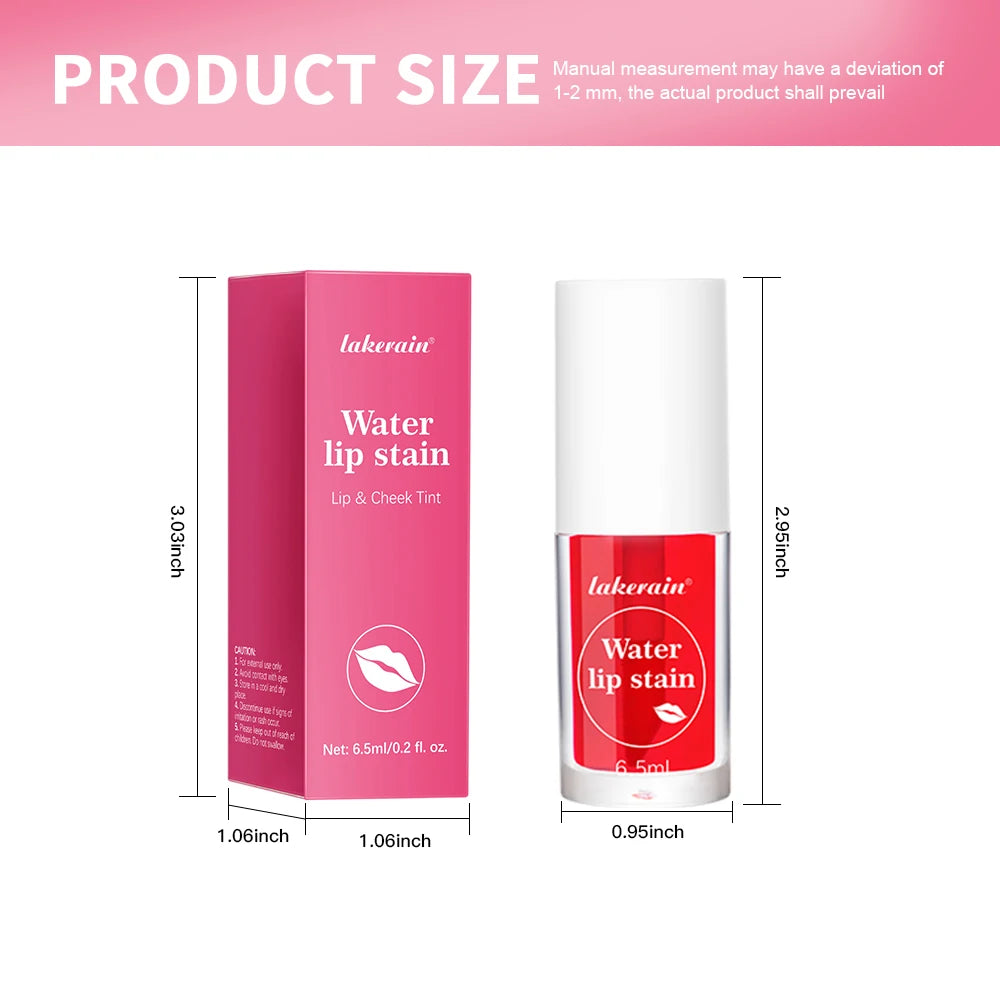 Waterproof Moisturizing Fruity Lip Stain and Liquid Blush