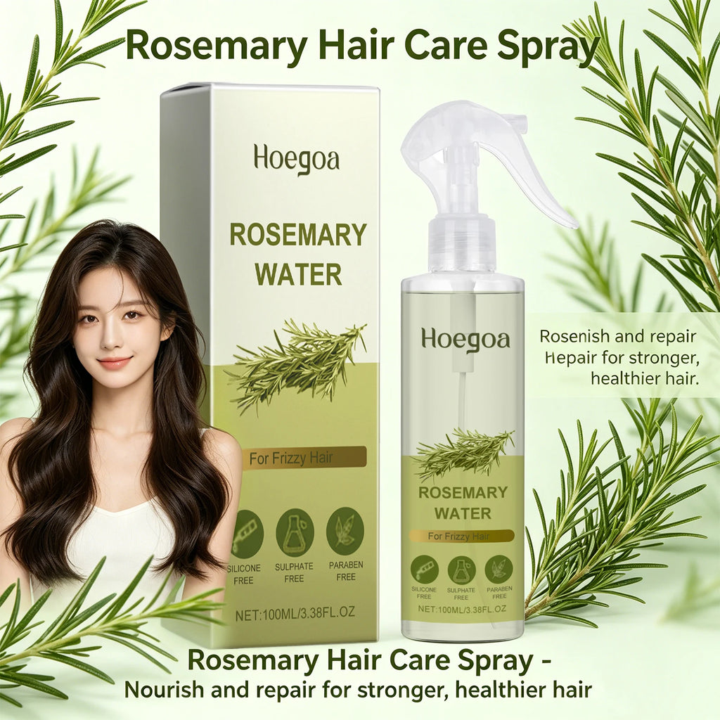 Rosemary Strengthening Hair Care Spray for Frizz and Oil Control