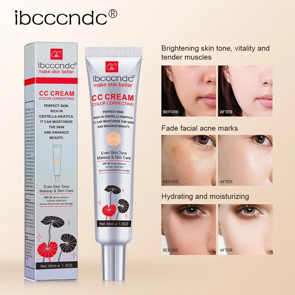 Color Correcting CC Cream Foundation for Even Skin Tone