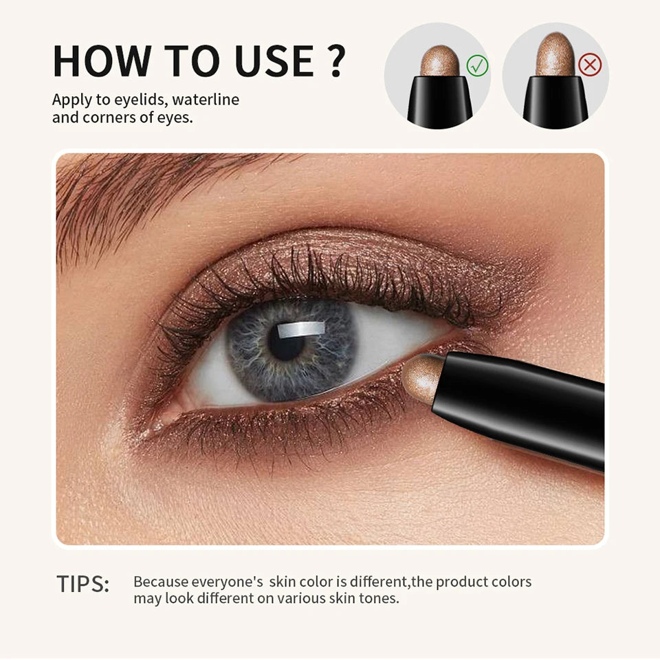 Longwear Waterproof Crease-Proof Eyeshadow Pencil Stick - 14