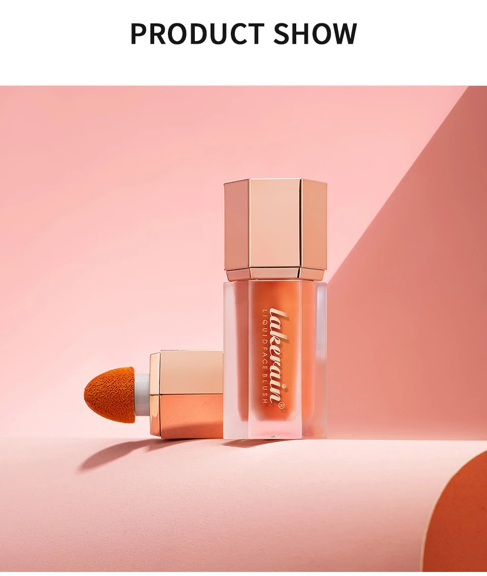 Waterproof Matte Liquid Face Blush - 17