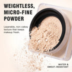 Matte Loose Baking and Setting Powder for Oil Control