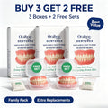 Portable Denture Storage and Cleaning Care Kit with Mirror