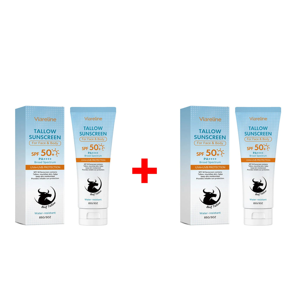 SPF 50 Tallow Sunscreen for Face and Body