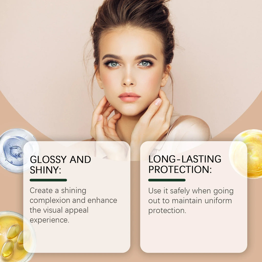 SPF 45 Shimmering Coconut Body Oil Sunscreen