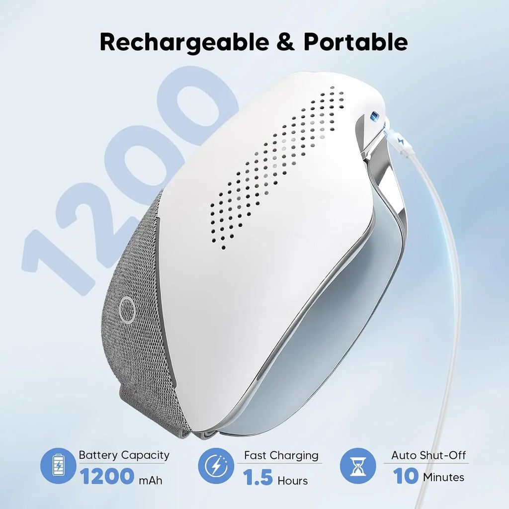 4-in-1 Rechargeable Airbag Eye Massager for Strain and Relaxation