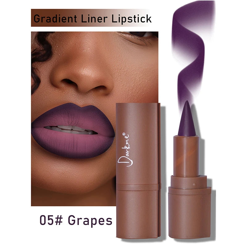 Matte Velvet Gradient Lip Liner and Lipstick Pencil - 14