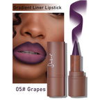 Matte Velvet Gradient Lip Liner and Lipstick Pencil