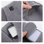 USB Rechargeable Heated Hand Warmer and Waist Belt