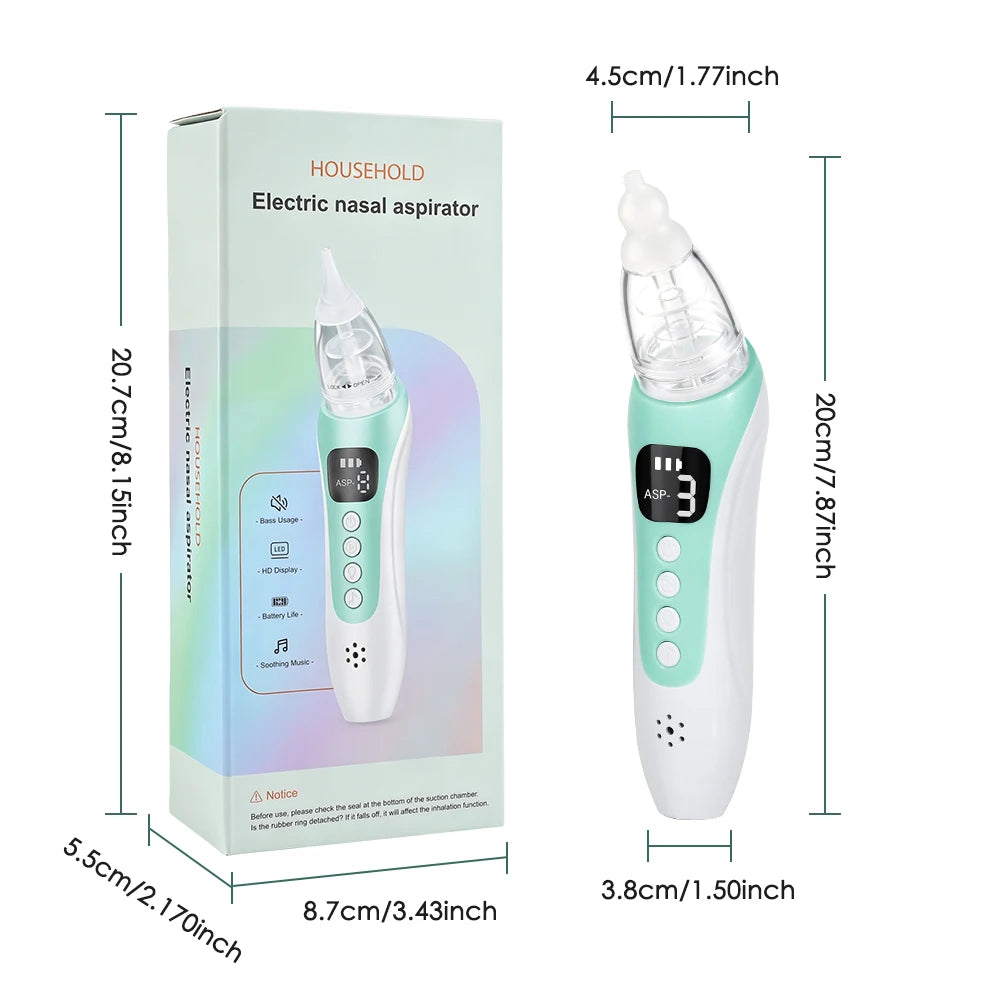 Rechargeable Electric Nasal Aspirator for Babies