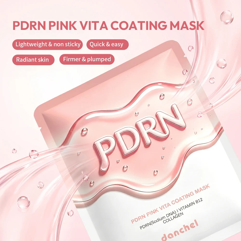 Salmon DNA PDRN Pink Vitamin Hydrating Facial Sheet Mask