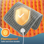 Electric Heating Pad with 10 Temperature Levels and Timer
