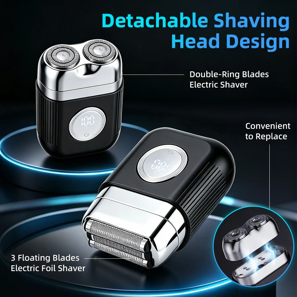Portable Electric Foil Shaver for Men - 10