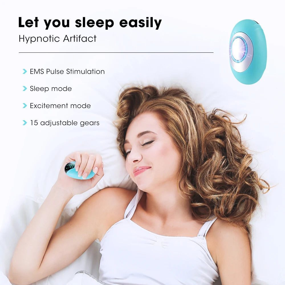 Handheld Micro-Current Sleep Aid Device for Anxiety and Stress