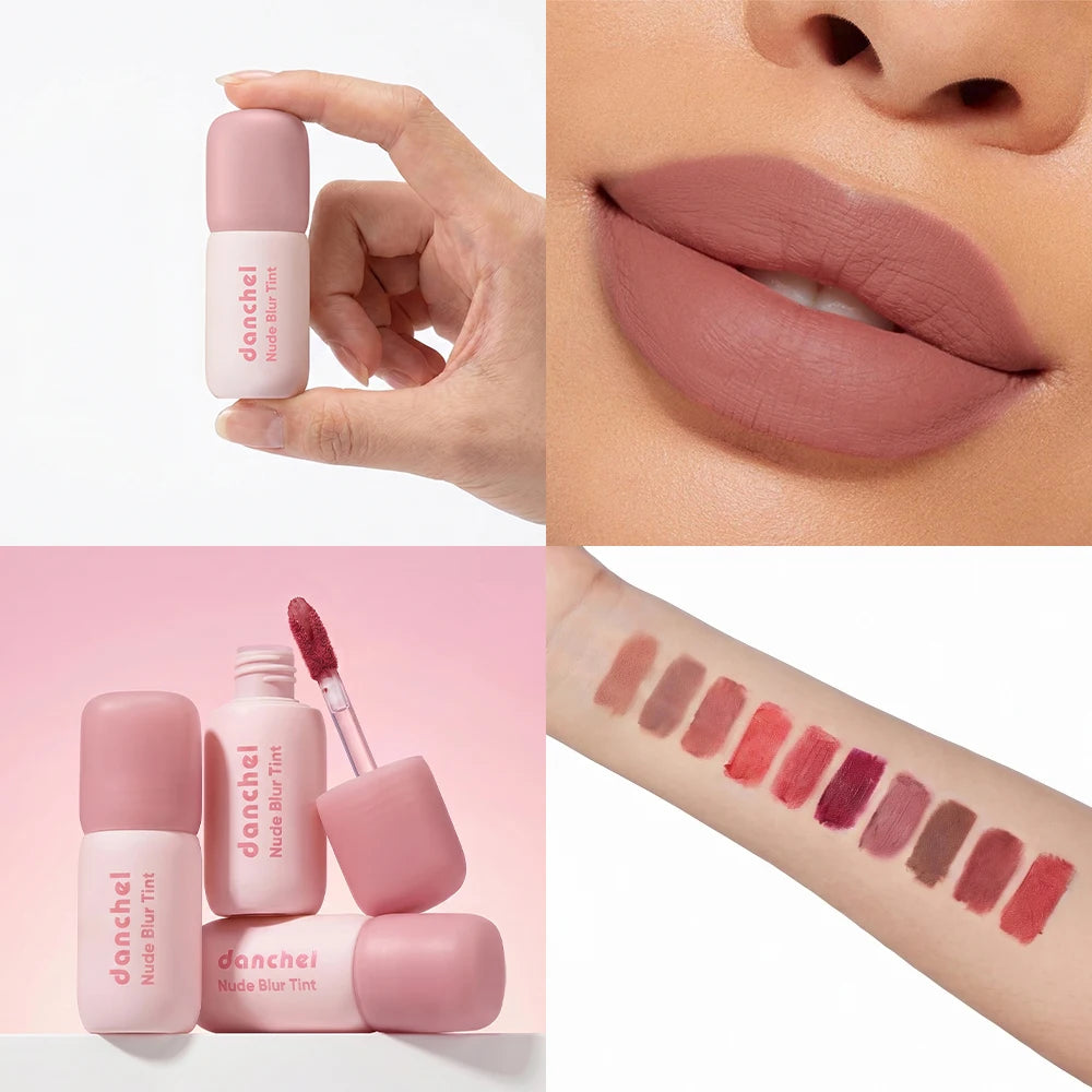 Velvet Matte 2-in-1 Lip and Cheek Tint for Soft Natural Finish