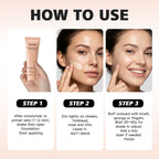 Color-Changing Liquid Foundation for Flawless Even Skin Tone