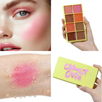 8-Color Cream Blush and Face Contouring Palette