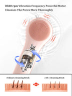 Sonic Waterproof Electric Facial Cleansing Brush