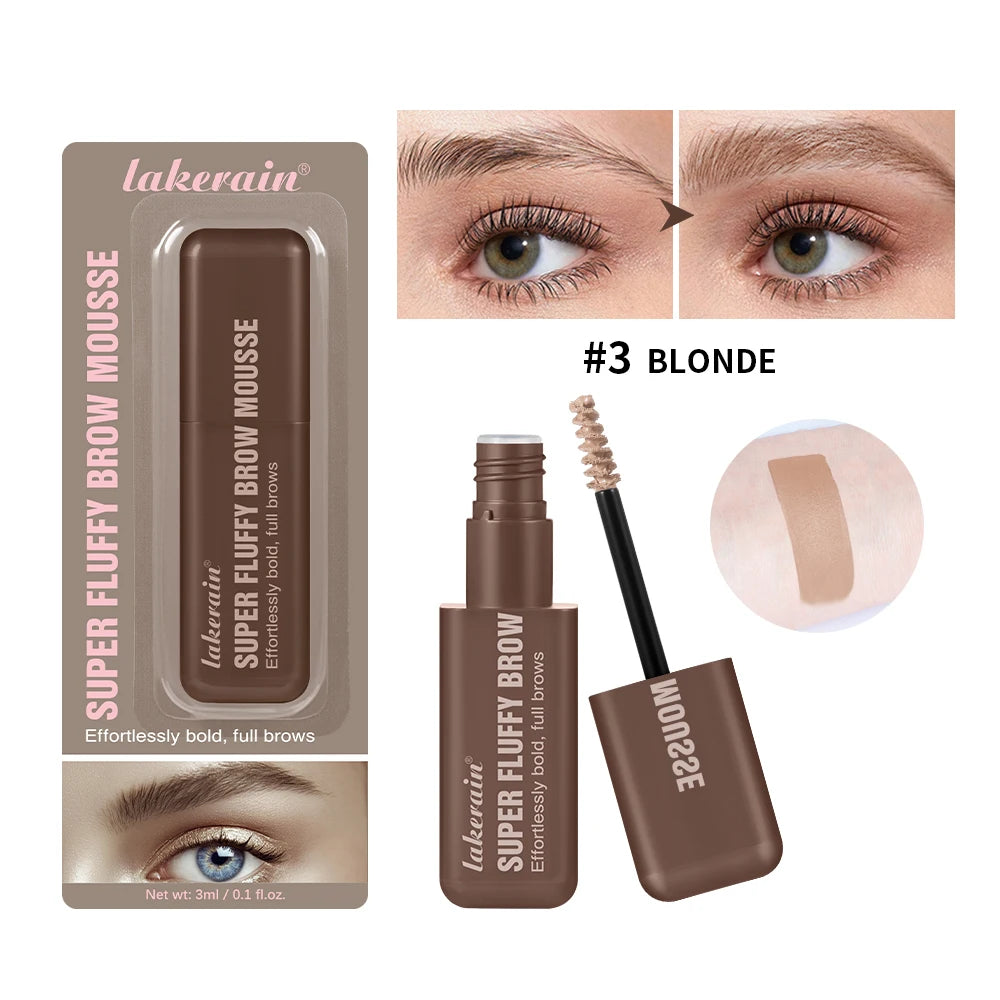 Waterproof Volumizing Eyebrow Mousse for Thick Fluffy Brows - 21