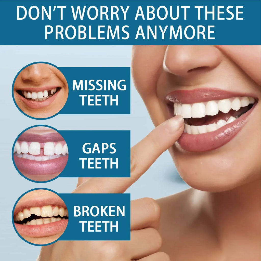 Adjustable Snap-On Dentures for Instant Smile Repair