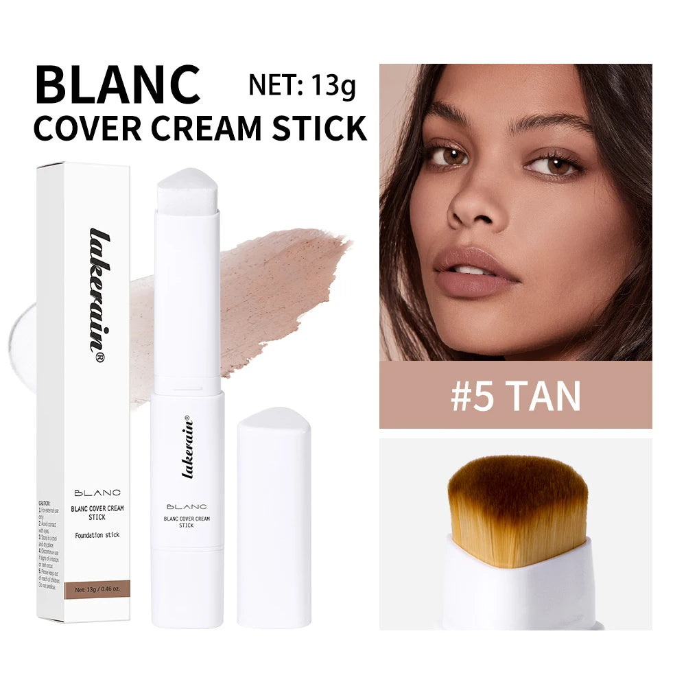 Color-Changing Foundation Stick with Built-in Brush