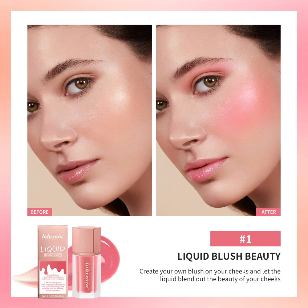 Waterproof Matte Liquid Face Blush