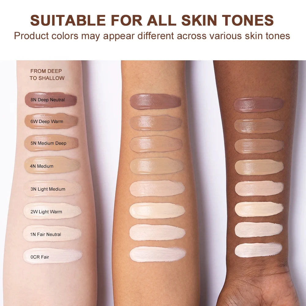 Full Coverage Waterproof Liquid Concealer for Face and Body - 6