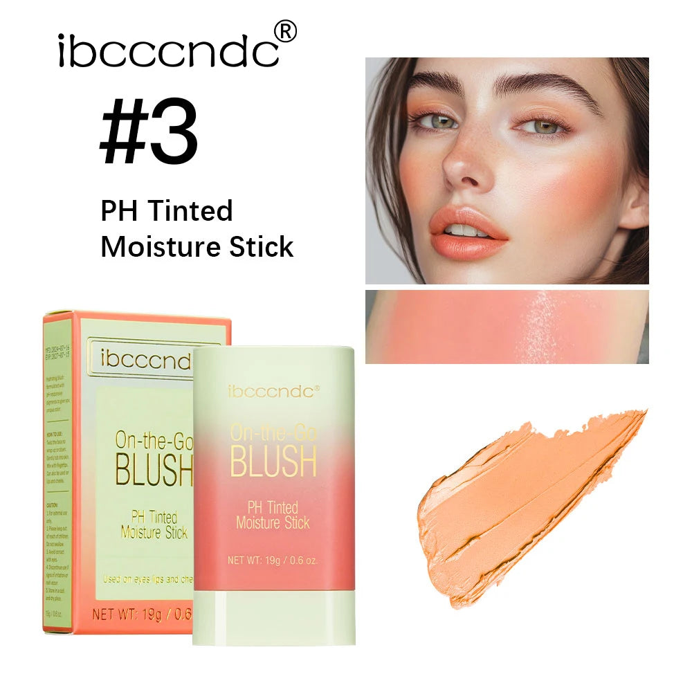 Tinted Moisturizing Cream Blush Stick for Cheeks and Lips - 27