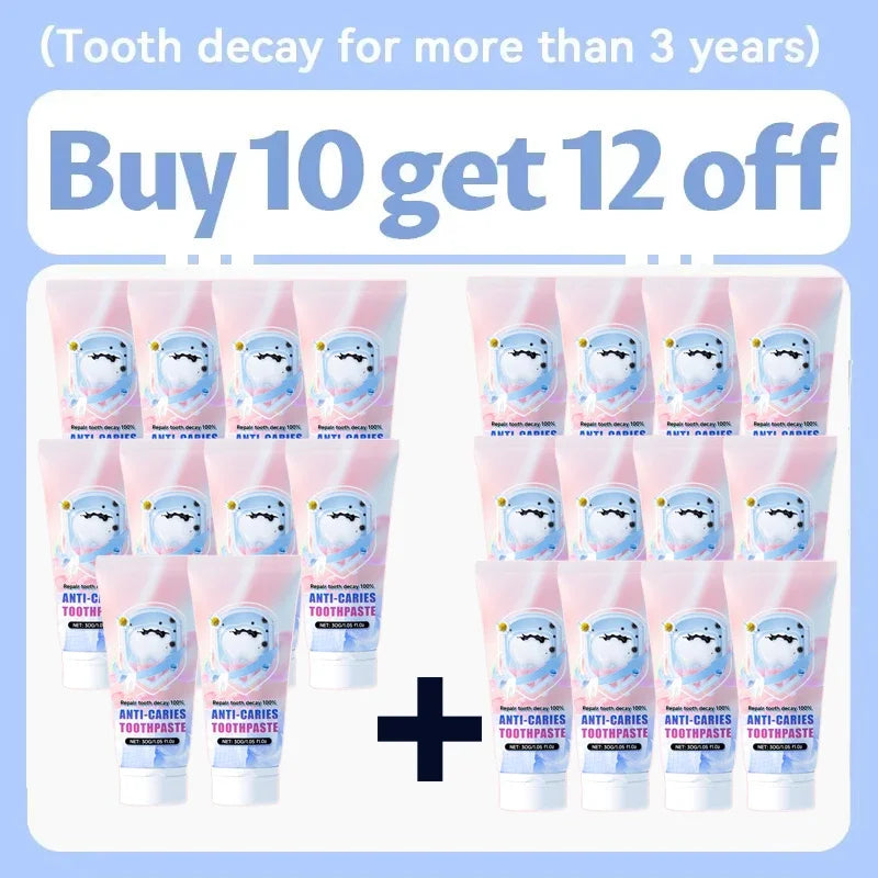 Anti-Caries Repair Toothpaste for Cavity Prevention