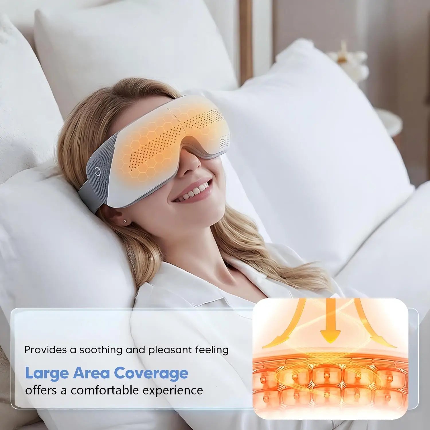 4-in-1 Rechargeable Airbag Eye Massager for Strain and Relaxation - 3