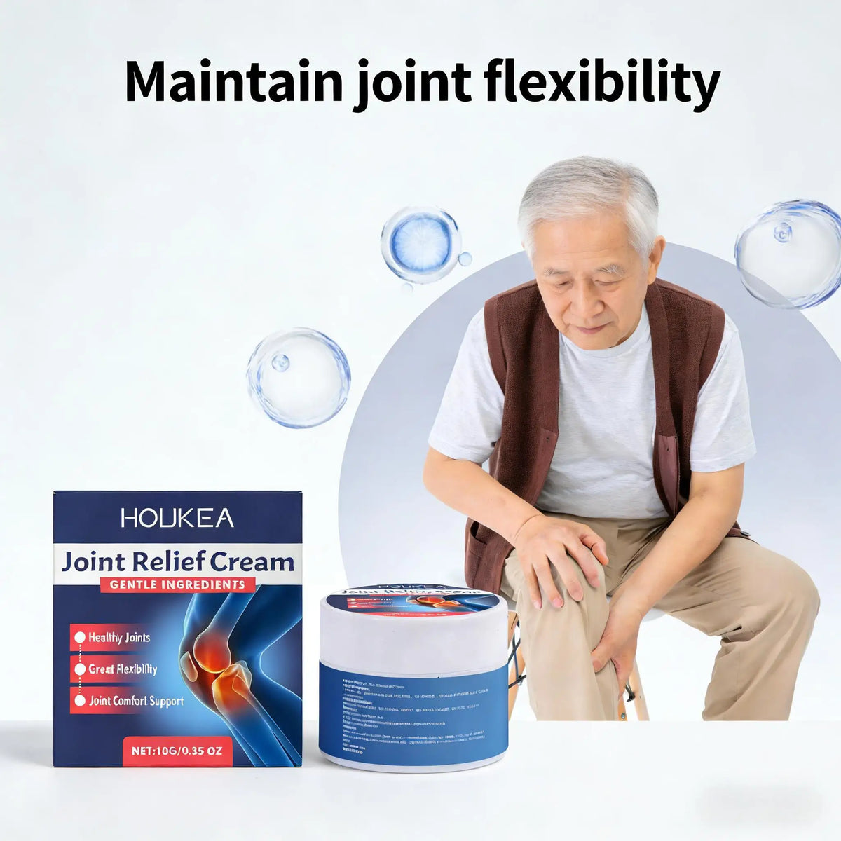 Soothing Joint Relief Massage Cream for Hands, Feet and Legs