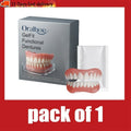 Temporary Silicone Cosmetic Dentures for Tooth Loss and Smile Correction