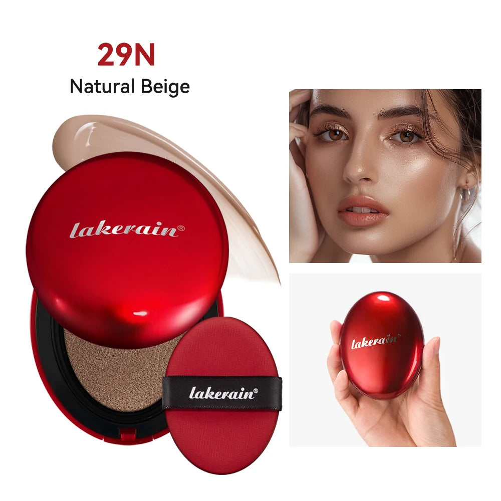 Waterproof Full Coverage Cushion Foundation with Sun Protection